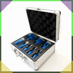 Set dijamantnih krunastih svrdla za gres i pločice 6–68 mm u koferu