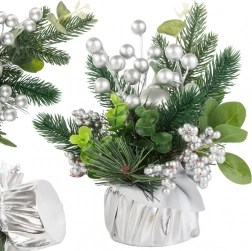 Božićna dekoracija za stol