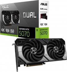 Asus Dual GeForce RTX 5070 12 GB GDDR7 grafička kartica