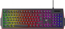 Membranska gaming tipkovnica HAVIT s RGB pozadinskim osvjetljenjem
