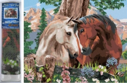 Dijamantno slikanje Konjsko suglasje 30 × 40 cm