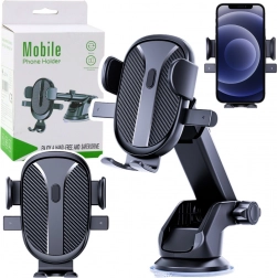 Univerzalni snažan držač za telefon za automobil – vjetrobransko staklo, armaturna ploča i ventilacijska rešetka
