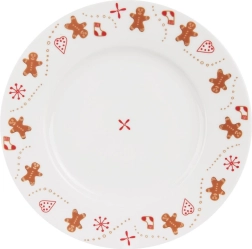 Desertni porculanski tanjur s božićnim motivom Orion 20 cm