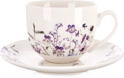 Porculanska šalica s tanjurićem LOUKA 260 ml