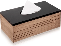 Drvena kutija za papirnate maramice Line 25 × 13,5 × 9 cm