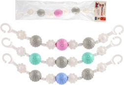 Viseća igračka za kolica s cvjetićima i kuglicama