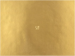 Zlatni pravokutni podložak za tortu 40 × 30 cm