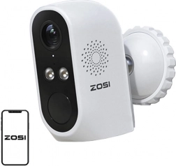 ZOSI vanjska Wi‑Fi kamera sa solarnim panelom 3 MP, IP66