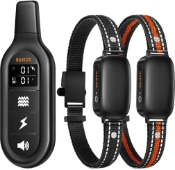 Dresirska ogrlica za pse s dometom 1000 m i dva ovratnika