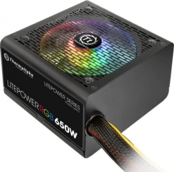 Thermaltake Litepower II Black 750 W – ATX napajanje s aktivnim PFC-om i tihim 120 mm ventilatorom