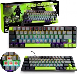 Mehanička gaming tipkovnica 60% MEDIA-TECH RED CORE MX60