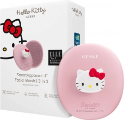 Četka za čišćenje lica 3u1 s drškom Geske s aplikacijom Hello Kitty ružičasta