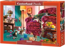 Puzzle 500 dijelova Naughty Kittens