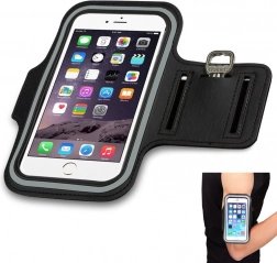 Sportska futrola za nadlakticu za telefon – crna