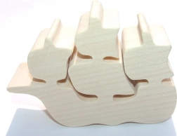 Fauna drveni brodić prirodni