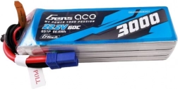 LiPo baterija Gens Ace 3000mAh 22,2V 60C s EC5 konektorom