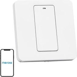 Pametni zidni Wi‑Fi prekidač MEROSS MSS510X EU s podrškom za HomeKit