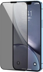 Kaljeno staklo s crnim okvirom za iPhone 15