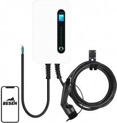 Zidni punjač za električna vozila BESEN F30 s aplikacijom