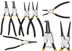 Set kliješta za seger osigurače – ravna i savijena, 4 kom