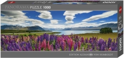 Panoramske puzzle od 1000 dijelova – jezero Tekapo