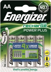 Akumulator ENERGIZER Power Plus AA L91 2000 mAh, 4 kom