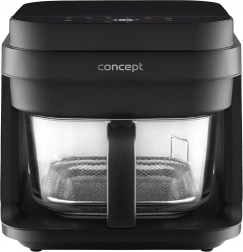 Kompaktna friteza na vrući zrak Concept Glass & Fast 5,5 l FR5500