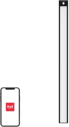 Yeelight svjetlo za ormar 60 cm, crno, 2700 K