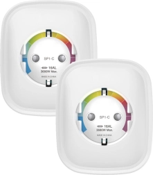 Pametna wifi utičnica gosund s apple homekit, dvopaket 16 a