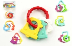 Šareno plastično grizalo za bebe