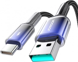 Joyroom USB-A na USB-C kabel 3 A 1,2 m crni