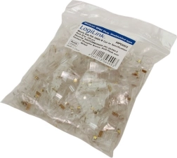 RJ45 konektori CAT5 neoklopljeni 8P8C – pakiranje 100 kom