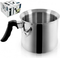 Inox lonac za mlijeko 2,5 l s vodenom kupkom