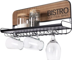 Zidni držač za čaše i šalice Bistro