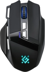 Bežični gaming miš DEFENDER Knight, 3200 DPI, 8 tipki, crna