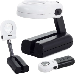 Ručna čitaća lupa 16x s LED osvjetljenjem