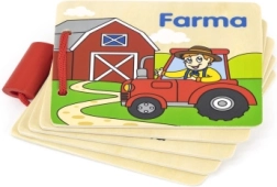 Drvena knjižica farma – prve riječi i životinjice