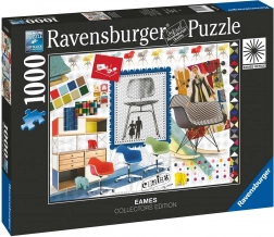 Ravensburger puzzle Eames Design klasične stolice 1000 dijelova