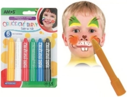 Boje za lice u stiku – set od 6 boja