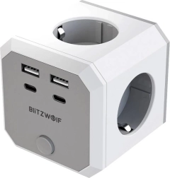 Napajajući kocka BlitzWolf 8-u-1 s USB i AC izlazima