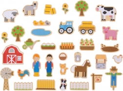 Bigjigs Toys drvene magneti Farma