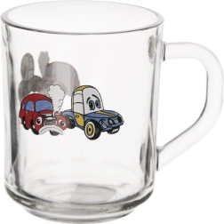Staklena šalica Orion auto 230 ml