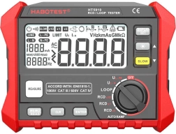 Digitalni ispitivač otpora i RCD Habotest HT5910