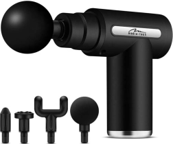 Masažna pištolja s 4 nastavka