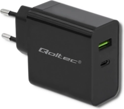 Mrežni punjač 45 W s USB‑C Power Delivery i USB, crna