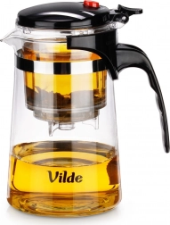 Staklena posuda s izljevnim French press infuzerom 680 ml Vilde