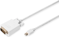 Bijeli kabel Mini DisplayPort na DVI‑D, 2 m