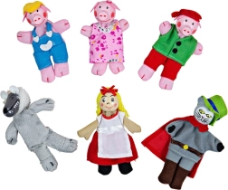 Lutkice za prste bajkoviti likovi Bigjigs Toys
