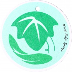 Prirodna spužva za posuđe - zelena