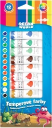 Tempera boje Ocean World 12×12 ml